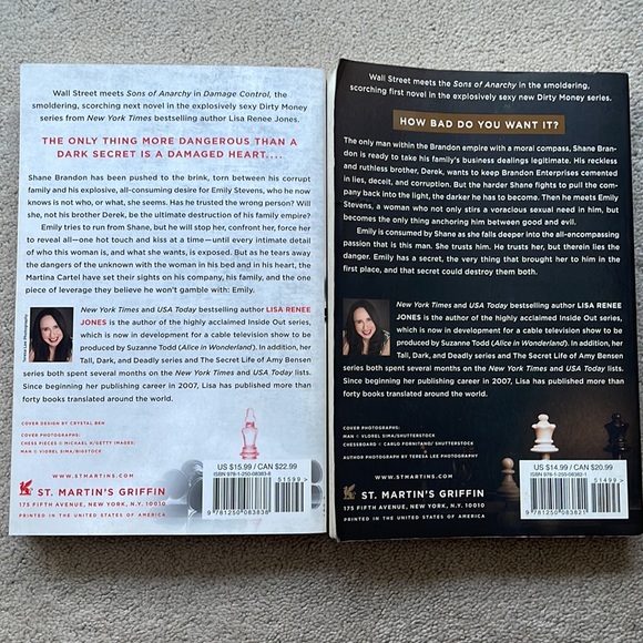 Lisa Renee Jones book bundle - Picture 2 of 3